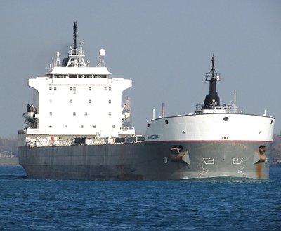 Kaministiqua with a cargo of grain for Sorel.