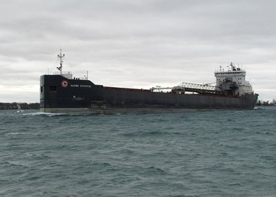 Algoma Enterprise has a destination of Goderich.  (Also on the hook until weather conditions improve.)