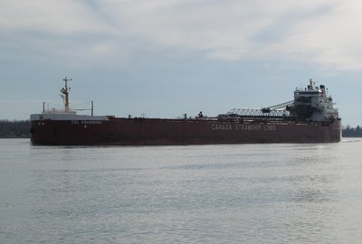 CSL Assiniboine up-bound to Sault Ste. Marie.