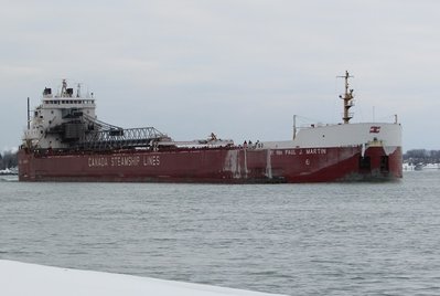 The Rt. Hon. Paul J. Martin hauling iron ore to Nanticoke.