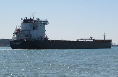 Algoma Harvester with wheat for Port Cartier.