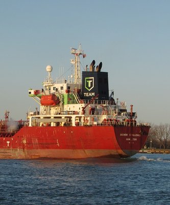 Stern view.