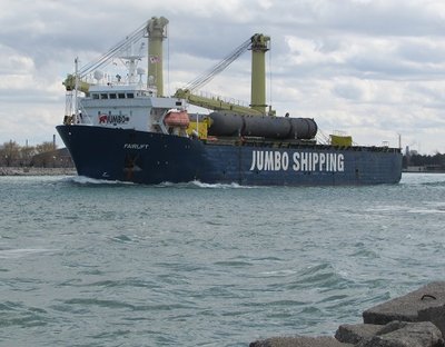 Unique looking ship, the Fairlift!