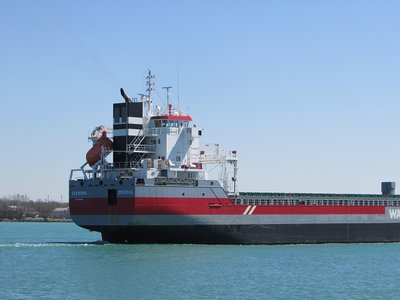 Exeborg down-bound to Windsor.