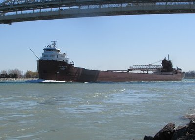 Kaye E. Barker in ballast to Marquette.