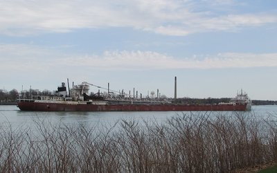 Arthur M. Anderson headed to Carmeuse, on the Rouge River in Detroit.
