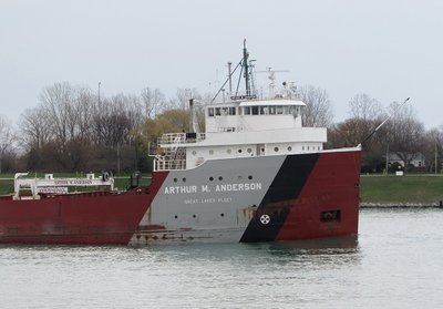 Pilothouse of the Arthur M. Anderson.