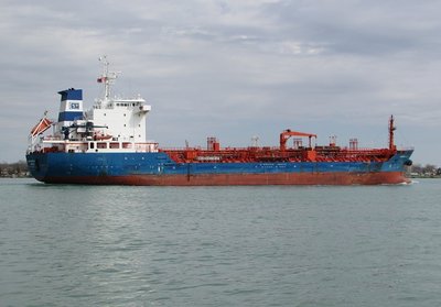 Chemtrans Elba down-bound on a trip to Mobile.