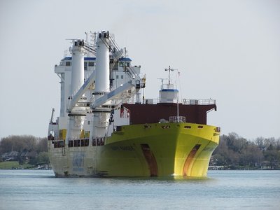 2016-05-08d Happy Ranger.jpg (80.81 KiB) Viewed 1828 times Her cargo of windmill blades was delivered in Bay City, and by mid-morning Happy Ranger left the anchorage, down-bound to Hamilton.
