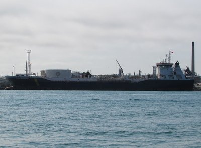 Sarah Desgagnes at the lower Sarnia fuel dock.