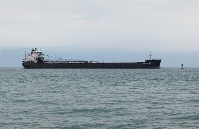 John B. Aird with a cargo of slag for Clarkson.