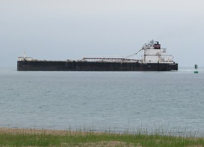 John J. Boland above Port Huron, headed to Calcite.
