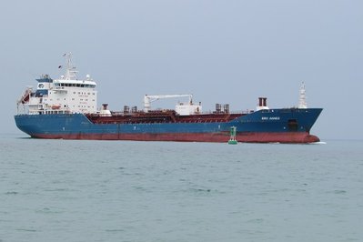 Tanker Bro Agnes on her way to Montreal.