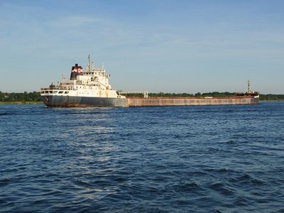 Tim S. Dool with cargo destined for Hamilton.
